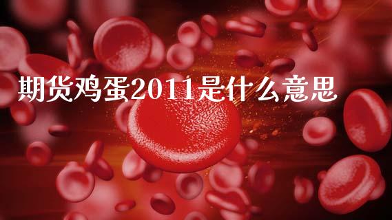 期货鸡蛋2011是什么意思_https://cj004.lansai.wang_金融监管_第1张