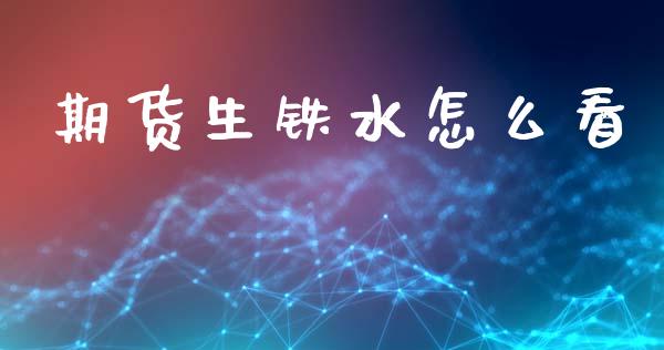 期货生铁水怎么看_外汇交易_第1张_期货开户_金融监管_外汇交易_债券资讯_全球市场_财经新闻 期货生铁水怎么看_https://cj004.lansai.wang_外汇交易_第1张