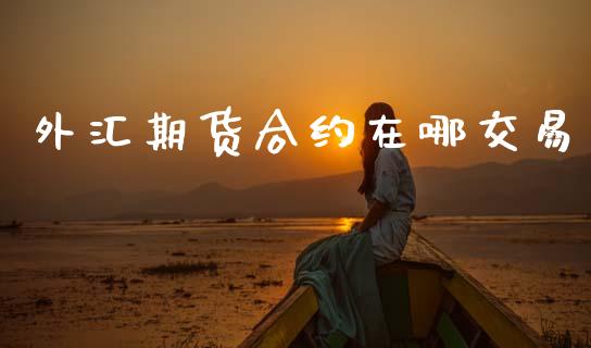 外汇期货合约在哪交易_https://cj004.lansai.wang_债券资讯_第1张