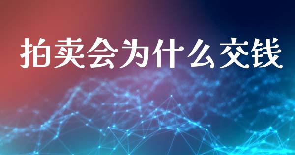 拍卖会为什么交钱_https://cj004.lansai.wang_财经新闻_第1张