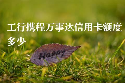 工行携程万事达信用卡额度多少_https://cj004.lansai.wang_债券资讯_第1张