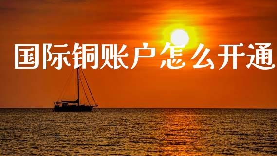 国际铜账户怎么开通_https://cj004.lansai.wang_财经新闻_第1张