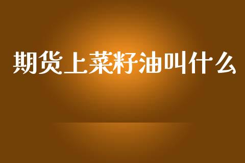 期货上菜籽油叫什么_财经新闻_第1张_期货开户_金融监管_外汇交易_债券资讯_全球市场_财经新闻 期货上菜籽油叫什么_https://cj004.lansai.wang_财经新闻_第1张
