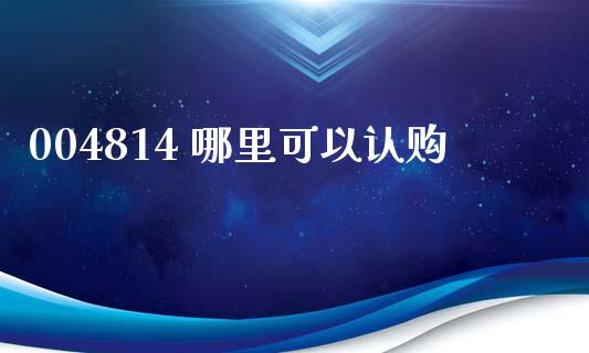 004814 哪里可以认购_https://cj004.lansai.wang_期货开户_第1张