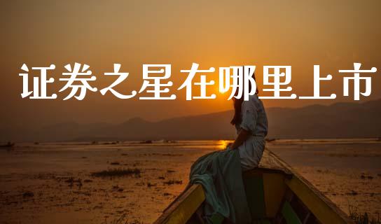 证券之星在哪里上市_https://cj004.lansai.wang_外汇交易_第1张