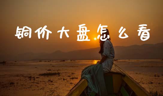 铜价大盘怎么看_https://cj004.lansai.wang_财经新闻_第1张