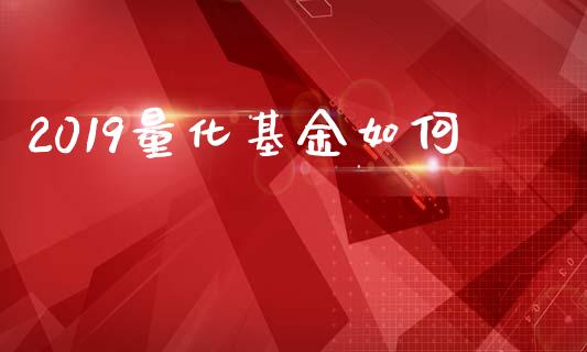 2019量化基金如何_https://cj004.lansai.wang_全球市场_第1张