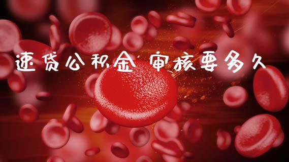 速贷公积金 审核要多久_https://cj004.lansai.wang_债券资讯_第1张