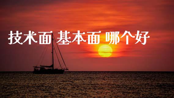 技术面 基本面 哪个好_https://cj004.lansai.wang_外汇交易_第1张