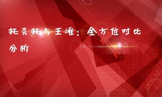 托克托与王滩：全方位对比分析_https://cj004.lansai.wang_外汇交易_第1张