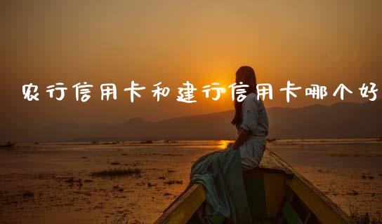 农行信用卡和建行信用卡哪个好_https://cj004.lansai.wang_期货开户_第1张
