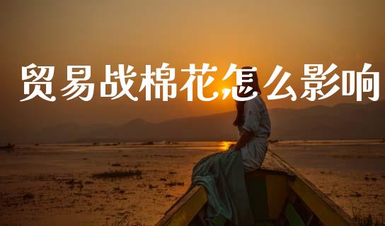 贸易战棉花怎么影响_https://cj004.lansai.wang_财经新闻_第1张
