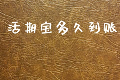活期宝多久到账_https://cj004.lansai.wang_债券资讯_第1张