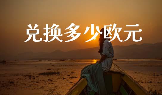 兑换多少欧元_https://cj004.lansai.wang_财经新闻_第1张