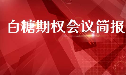 白糖期权会议简报_https://cj004.lansai.wang_财经新闻_第1张