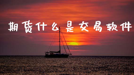 期货什么是交易软件_https://cj004.lansai.wang_债券资讯_第1张