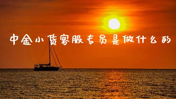 中金小货客服专员是做什么的_https://cj004.lansai.wang_期货开户_第1张