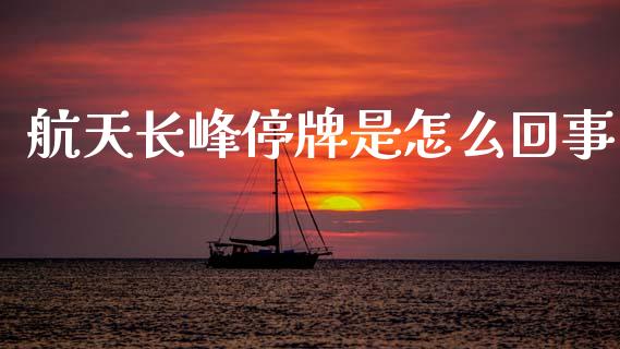 航天长峰停牌是怎么回事_https://cj004.lansai.wang_全球市场_第1张