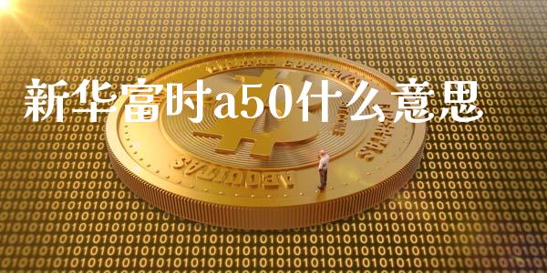 新华富时a50什么意思_https://cj004.lansai.wang_债券资讯_第1张