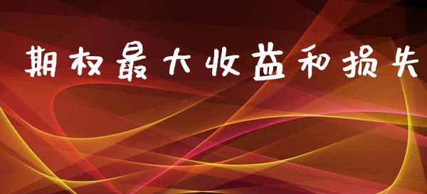 期权最大收益和损失_https://cj004.lansai.wang_财经新闻_第1张
