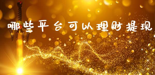 哪些平台可以理财提现_https://cj004.lansai.wang_金融监管_第1张