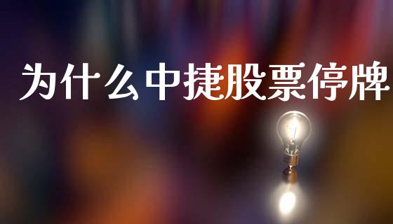 为什么中捷股票停牌_https://cj004.lansai.wang_全球市场_第1张