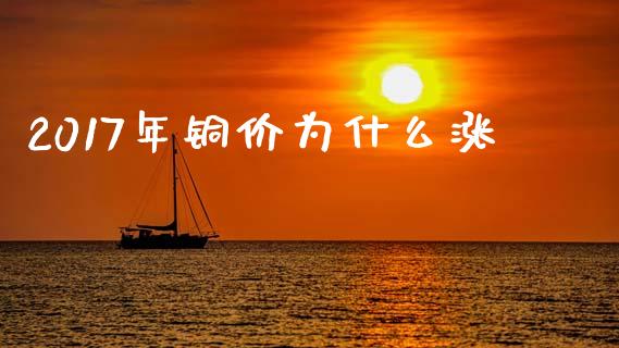2017年铜价为什么涨_https://cj004.lansai.wang_外汇交易_第1张