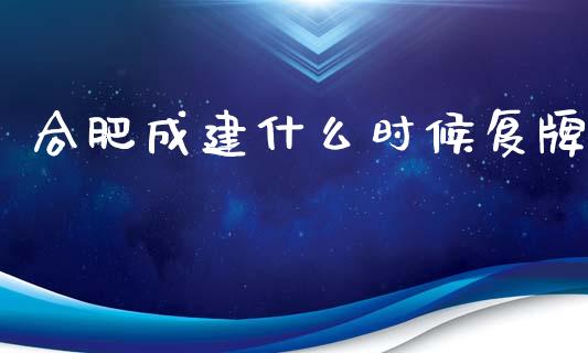 合肥成建什么时候复牌_https://cj004.lansai.wang_金融监管_第1张