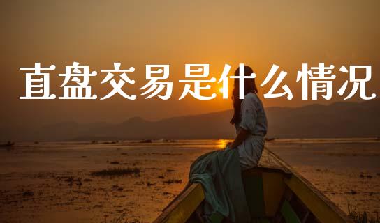 直盘交易是什么情况_https://cj004.lansai.wang_财经新闻_第1张