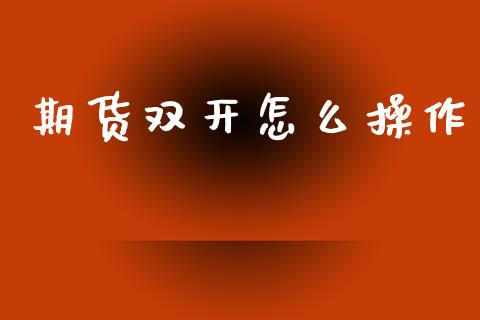 期货双开怎么操作_https://cj004.lansai.wang_金融监管_第1张