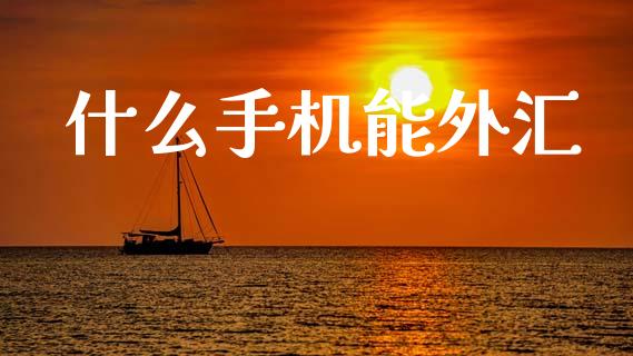 什么手机能外汇_https://cj004.lansai.wang_外汇交易_第1张