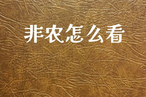 非农怎么看_https://cj004.lansai.wang_债券资讯_第1张