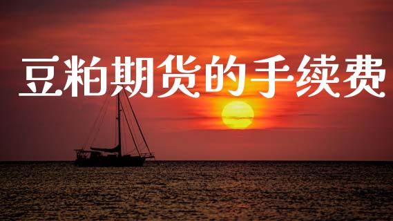豆粕期货的手续费_https://cj004.lansai.wang_债券资讯_第1张