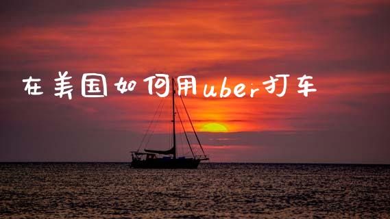 在美国如何用uber打车_https://cj004.lansai.wang_期货开户_第1张