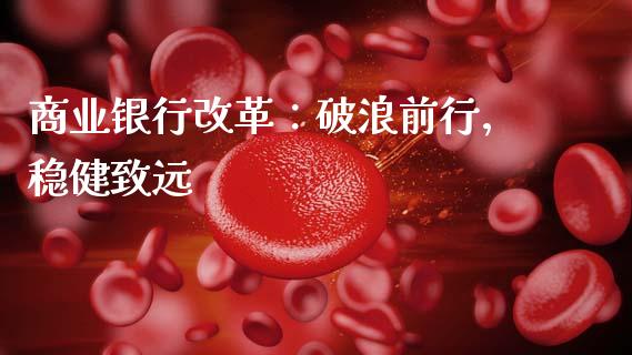 商业银行改革：破浪前行，稳健致远_https://cj004.lansai.wang_外汇交易_第1张