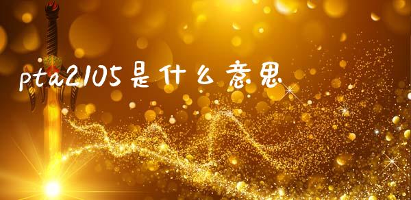 pta2105是什么意思_https://cj004.lansai.wang_全球市场_第1张