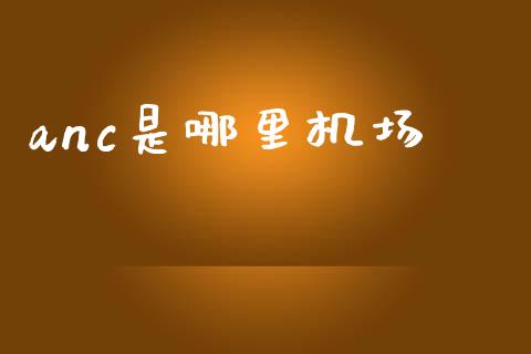 anc是哪里机场_https://cj004.lansai.wang_财经新闻_第1张
