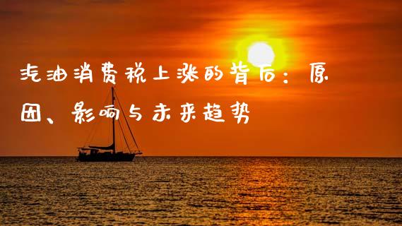 汽油消费税上涨的背后：原因、影响与未来趋势_https://cj004.lansai.wang_财经新闻_第1张