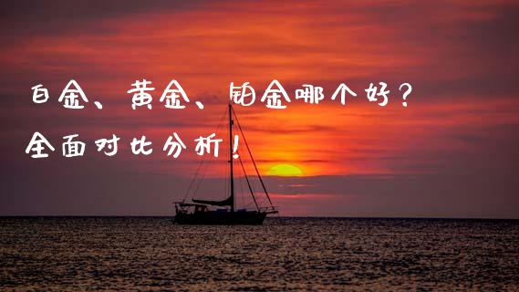 白金、黄金、铂金哪个好？全面对比分析！_https://cj004.lansai.wang_债券资讯_第1张