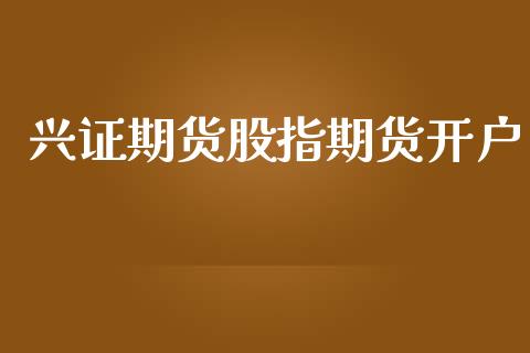 兴证期货股指期货开户_https://cj004.lansai.wang_财经新闻_第1张