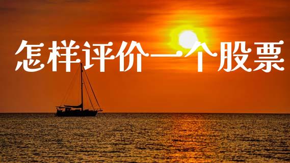 怎样评价一个股票_https://cj004.lansai.wang_外汇交易_第1张