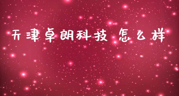 天津卓朗科技 怎么样_https://cj004.lansai.wang_金融监管_第1张