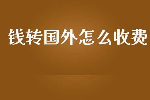 钱转国外怎么收费_https://cj004.lansai.wang_外汇交易_第1张