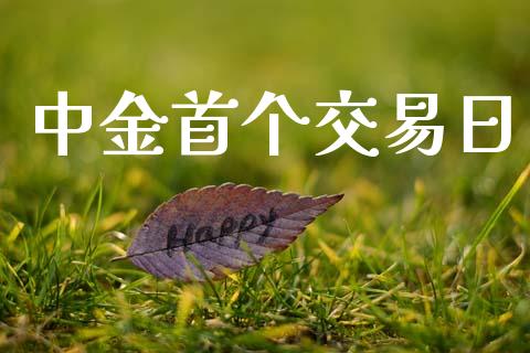 中金首个交易日_https://cj004.lansai.wang_外汇交易_第1张