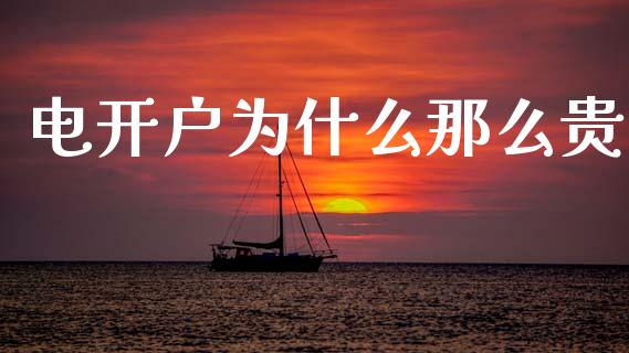 电开户为什么那么贵_https://cj004.lansai.wang_财经新闻_第1张