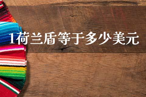 1荷兰盾等于多少美元_https://cj004.lansai.wang_财经新闻_第1张