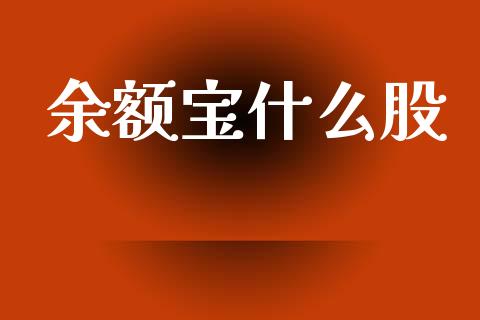 余额宝什么股_https://cj004.lansai.wang_财经新闻_第1张