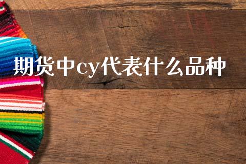 期货中cy代表什么品种_https://cj004.lansai.wang_外汇交易_第1张