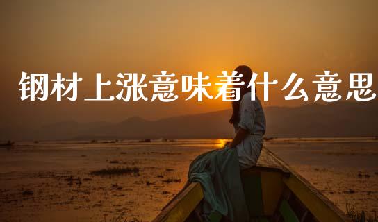钢材上涨意味着什么意思_https://cj004.lansai.wang_外汇交易_第1张