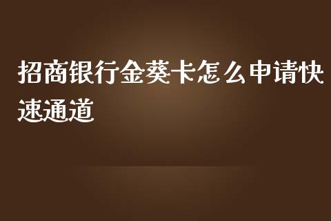 招商银行金葵卡怎么申请快速通道_https://cj004.lansai.wang_外汇交易_第1张